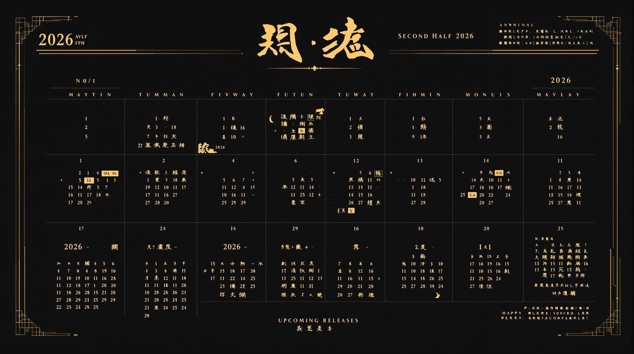 叭嗒漫画 叭嗒漫画独家:2026下半年追番日历